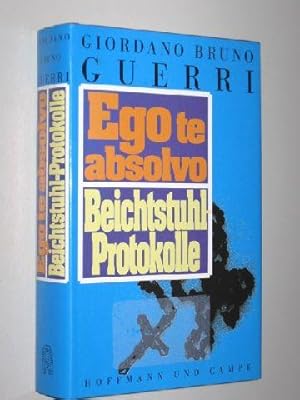Bild des Verkufers fr Ego te absolvo. Beichtstuhl-Protokolle. 1. Aufl. zum Verkauf von Antiquariat Lehmann-Dronke