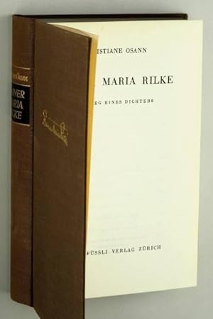 Imagen del vendedor de Rainer Maria Rilke. Der Weg eines Dichters. 2. Aufl. a la venta por Antiquariat Lehmann-Dronke