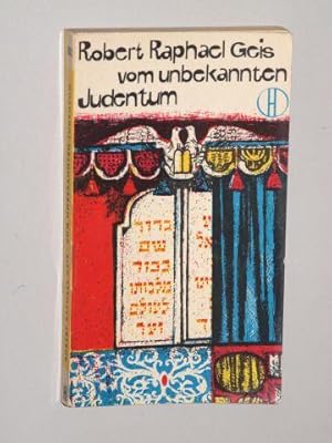 Seller image for Vom unbekannten Judentum. for sale by Antiquariat Lehmann-Dronke
