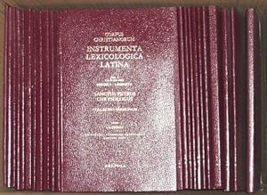 Corpus Christianorum. Instrumenta Lexicologica Latina. Seris A/ Series B. curante CETECOC. 41 Fas...