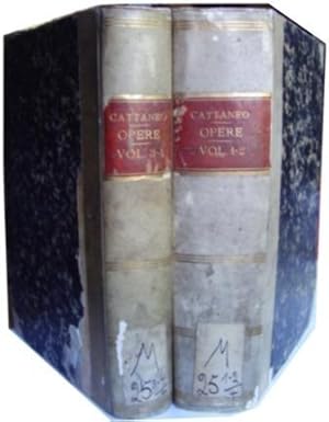 Bild des Verkufers fr Opere. 3a ed. milanese. 4 vols in 2 tom. zum Verkauf von Antiquariat Lehmann-Dronke