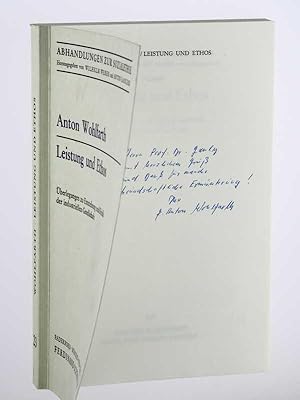 Leistung und Ethos. Überlegungen zu Entstehung und Kritik der industriellen Gesellschaft.