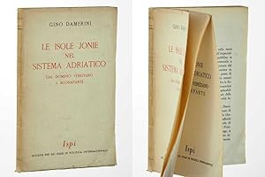 Seller image for Le isole jonie nel sistema adriatico. for sale by Antiquariat Lehmann-Dronke