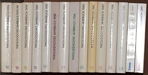 Theologisches Jahrbuch. 1976 - 1991. (Jge. 1977/78 als Doppelband).