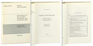 Ethik und Politik. Aktuelle Grundfragen der Gesellschafts-, Wirtschafts- und Rechtsphilosophie. G...