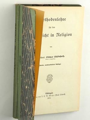Bild des Verkufers fr Methodenlehre fr den Unterricht in Religion. 2., neubearb. Aufl. zum Verkauf von Antiquariat Lehmann-Dronke