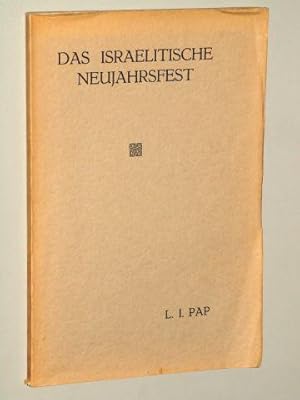 Bild des Verkufers fr Das israelitische Neujahrsfest. zum Verkauf von Antiquariat Lehmann-Dronke