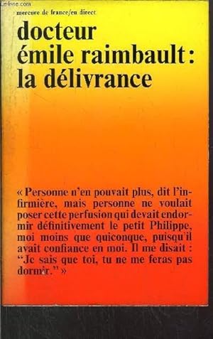 Bild des Verkufers fr LA DELIVRANCE zum Verkauf von Le-Livre