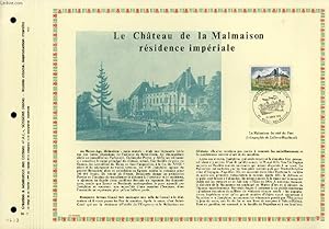 FEUILLET ARTISTIQUE PHILATELIQUE - PAC - 76 - 07 - LE CHATEAU DE LA MALMAISON RESIDENCE IMPERIALE