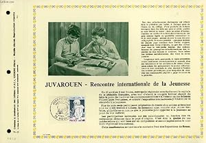 FEUILLET ARTISTIQUE PHILATELIQUE - PAC - 76 - 10 - JUVAROUEN - RENCONTRE INTERNATIONALE DE LA JEU...