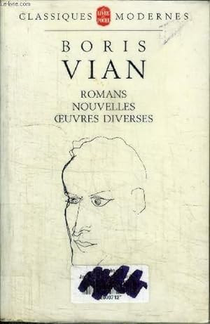 Bild des Verkufers fr BORIS VIAN - ROMANS, NOUVELLES, OEUVRES DIVERSES zum Verkauf von Le-Livre