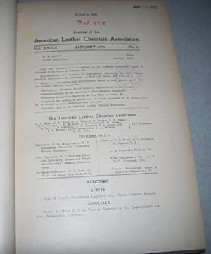 The Journal of the American Leather Chemists Association Volume XXIX 1934
