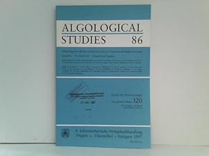 Algological Studies 86 / Archiv für Hydrobiologie, Supplement Volumes - No. 120