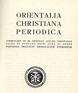 Seller image for Glaoo et iaoTrj chez les auteurs chrtiens. ORIENTALIA CHRISTIANA PERIODICA, VOLUMINIS XLV (1979). for sale by Antiquariat Bookfarm