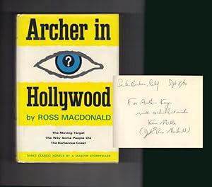 Imagen del vendedor de ARCHER IN HOLLYWOOD. The Moving Target. The Way Some People Die. The a la venta por TBCL The Book Collector's Library