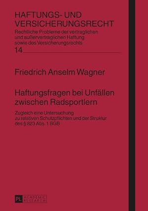 Imagen del vendedor de Haftungsfragen bei Unfllen zwischen Radsportlern a la venta por Rheinberg-Buch Andreas Meier eK