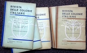 Rivista delle colonie italiane [full run for 1934]