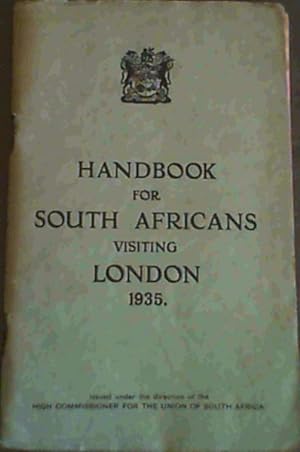 Handbook for South Africans visiting London 1935