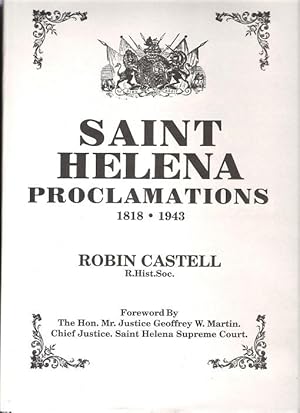 Saint Helena Proclamations 1818-1943.