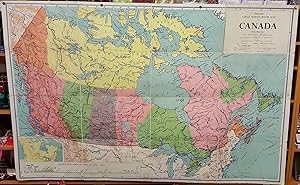 Philips' Large School-Room Map of Canada - Political