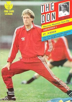 The Don Matchday Magazine. Aberdeen v. St. Mirren, Fine Fare League Premier Division, Saturday 8t...