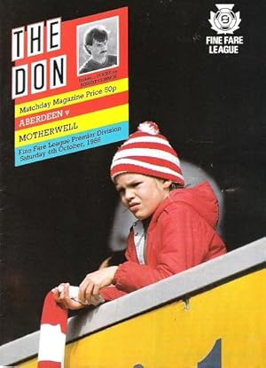 The Don Matchday Magazine. Aberdeen v. Motherwell, Fine Fare League Premier Division, Saturday 4t...