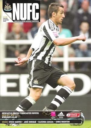 NUFC Matchday Programmes. Newcastle United F.C. v. Doncaster Rovers, Saturday 24th October 2009.