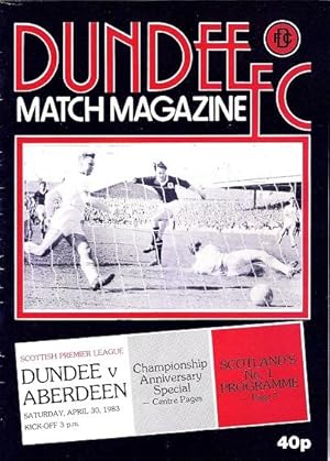 Dundee v. Aberdeen Saturday 30th April 1983.