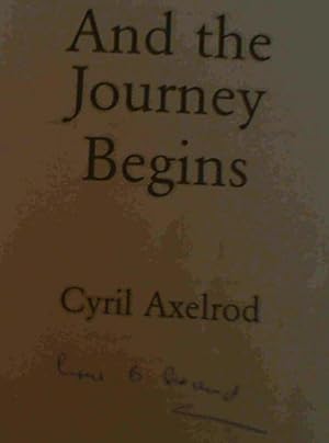 Seller image for And the Journey Begins for sale by Chapter 1