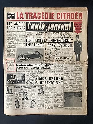 L'AUTO-JOURNAL-N°94-15 JANVIER 1954