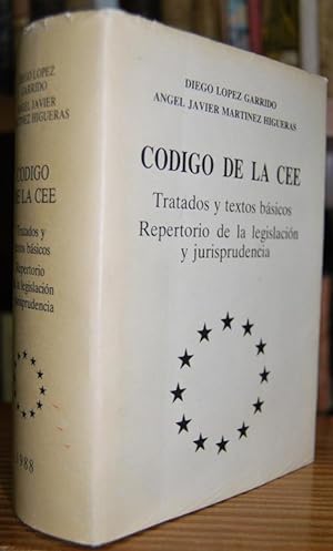 Seller image for CODIGO DE LA CEE. Tratados y textos bsicos. Repertorio de la legislacin y jurisprudencia for sale by Fbula Libros (Librera Jimnez-Bravo)