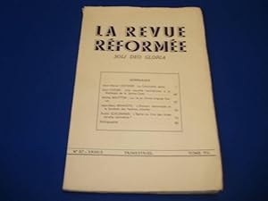 La Revue Réformée. N°27-1956 /3. Tome VII