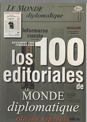 Image du vendeur pour Los 100 editoriales de Le Monde Diplomatique. En espaol. mis en vente par Librera El Crabo