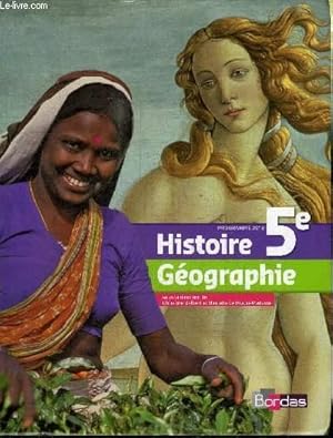Seller image for HISTOIRE GEOGRAPHIE 5e for sale by Le-Livre