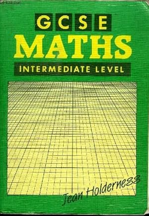 Bild des Verkufers fr GCSE MATHS - INTERMEDIATE LEVEL zum Verkauf von Le-Livre