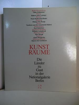 Imagen del vendedor de Kunstrume. Die Lnder zu Gast in der Nationalgalerie Berlin. Publikation zur Ausstellung a la venta por Antiquariat Weber