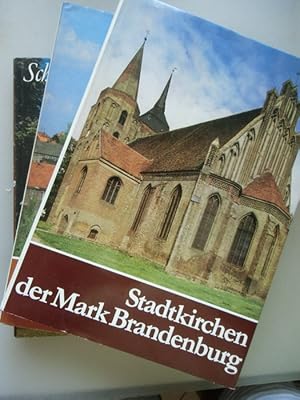 3 Bücher Stadtkirchen Mark Brandenburg Mecklenburg Schlösser Gärten Kirchen