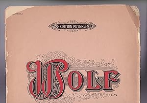 Seller image for Gedichte J. von Eichendorff. eine Singstimme und Klavier von Hugo Wolf. Verschwiegene Liebe. Eichendorff Nr. 3. Tiefere Ausgabe. for sale by Meir Turner