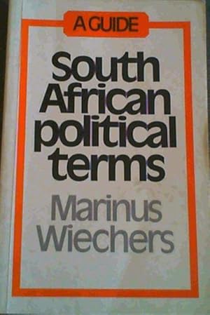 Image du vendeur pour South African Political Terms mis en vente par Chapter 1