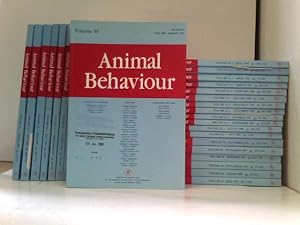 Image du vendeur pour Animal Behaviour. 33 Hefte mis en vente par ABC Versand e.K.