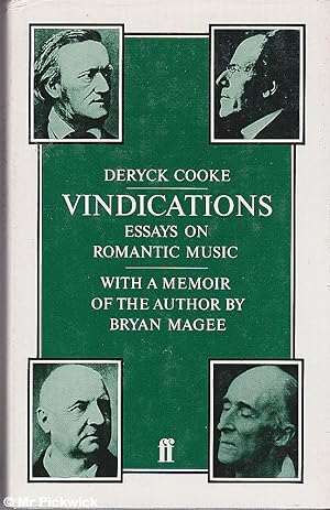 Imagen del vendedor de Vindications Essays on Romantic Music a la venta por Mr Pickwick's Fine Old Books