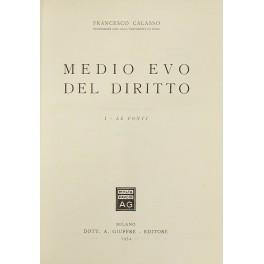 Imagen del vendedor de Medioevo del diritto. Vol. I (unico pubblicato) - Le fonti a la venta por Libreria Antiquaria Giulio Cesare di Daniele Corradi