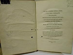 Imagen del vendedor de El Rey Nuestro Seor Libre, y la Real Soberana triunfante. Servicios en su defensa que hizo la Lealtad Sevillana, y fiestas con que celebr la entrada triunfal de SS. MM. Y AA. en esta ciudad. a la venta por Llibreria Antiquria Casals