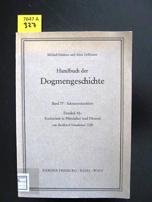 Seller image for Eucharistie in Mittelalter und Neuzeit. for sale by Augusta-Antiquariat GbR