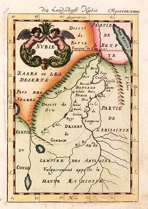 Bild des Verkufers fr Die Landschafft Nubia. - Nubie zum Verkauf von Antiquariat Reinhold Berg eK Inh. R.Berg