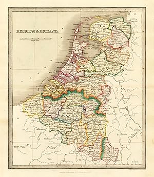 Bild des Verkufers fr Belgium & Holland. zum Verkauf von Antiquariat Reinhold Berg eK Inh. R.Berg