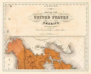 Bild des Verkufers fr Map of the United States of America No: 12 zum Verkauf von Antiquariat Reinhold Berg eK Inh. R.Berg