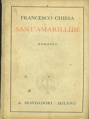 Bild des Verkufers fr Sant'Amarillide zum Verkauf von Librodifaccia