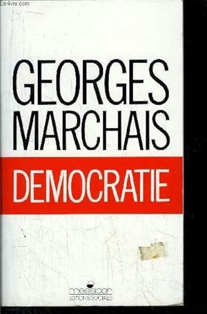 Image du vendeur pour DEMOCRATIE mis en vente par Le-Livre