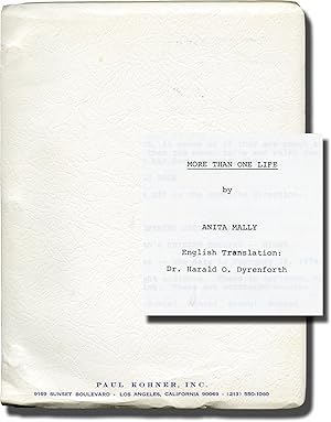 Bild des Verkufers fr Lang soll er leben [More Than One Life] (Original screenplay for the 1987 film) zum Verkauf von Royal Books, Inc., ABAA